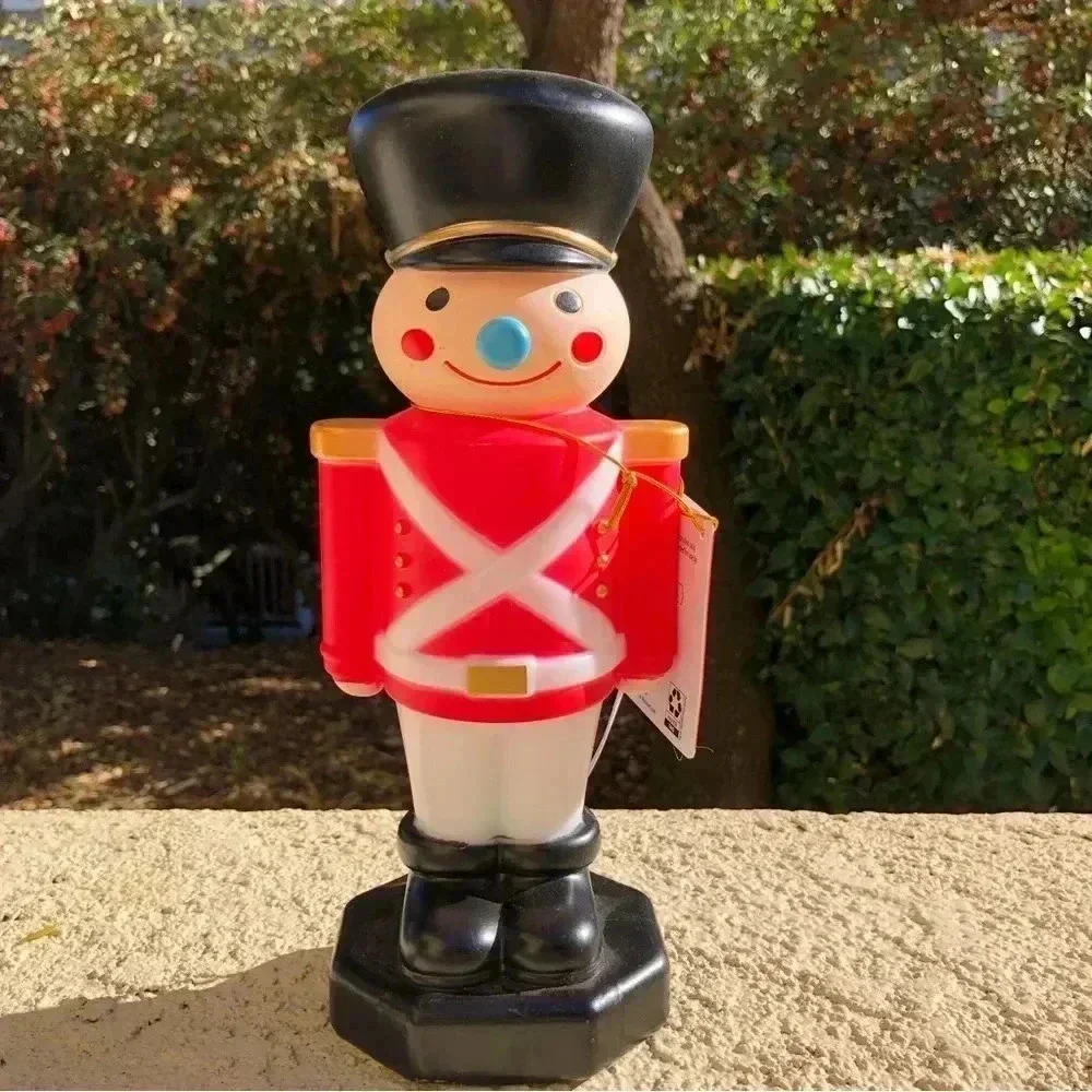 Christmas Blow Mold Toy Solider NWT